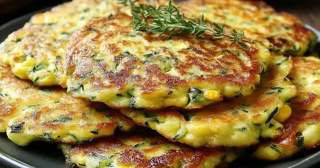 Galettes Courgettes Fondantes