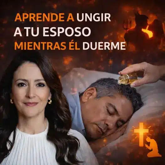 Oración y unción mientras él duerme