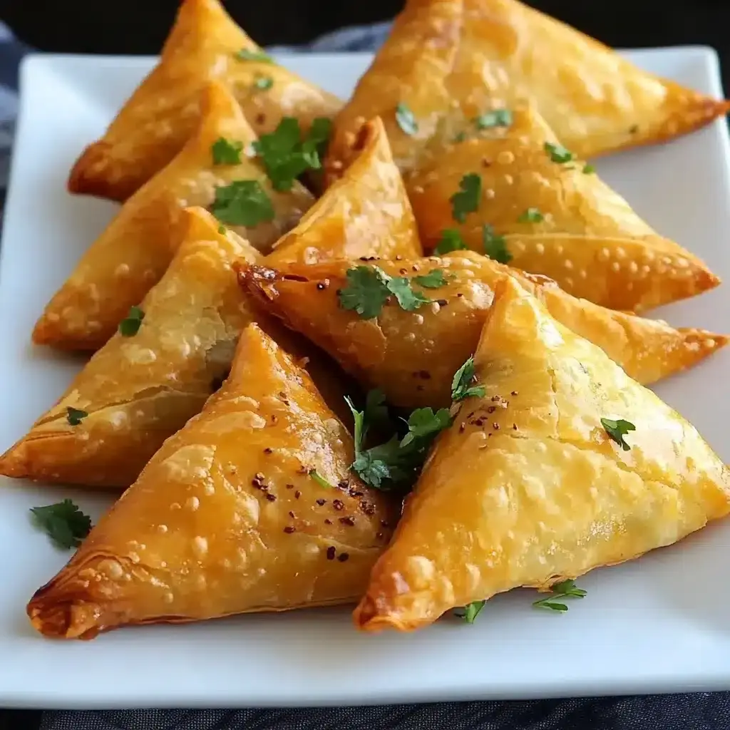Samoussas de Poulet au Curry