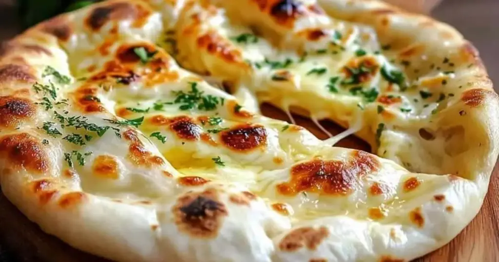 Cheese Naan à la Vache qui Rit : Recette Facile et Gourmande
