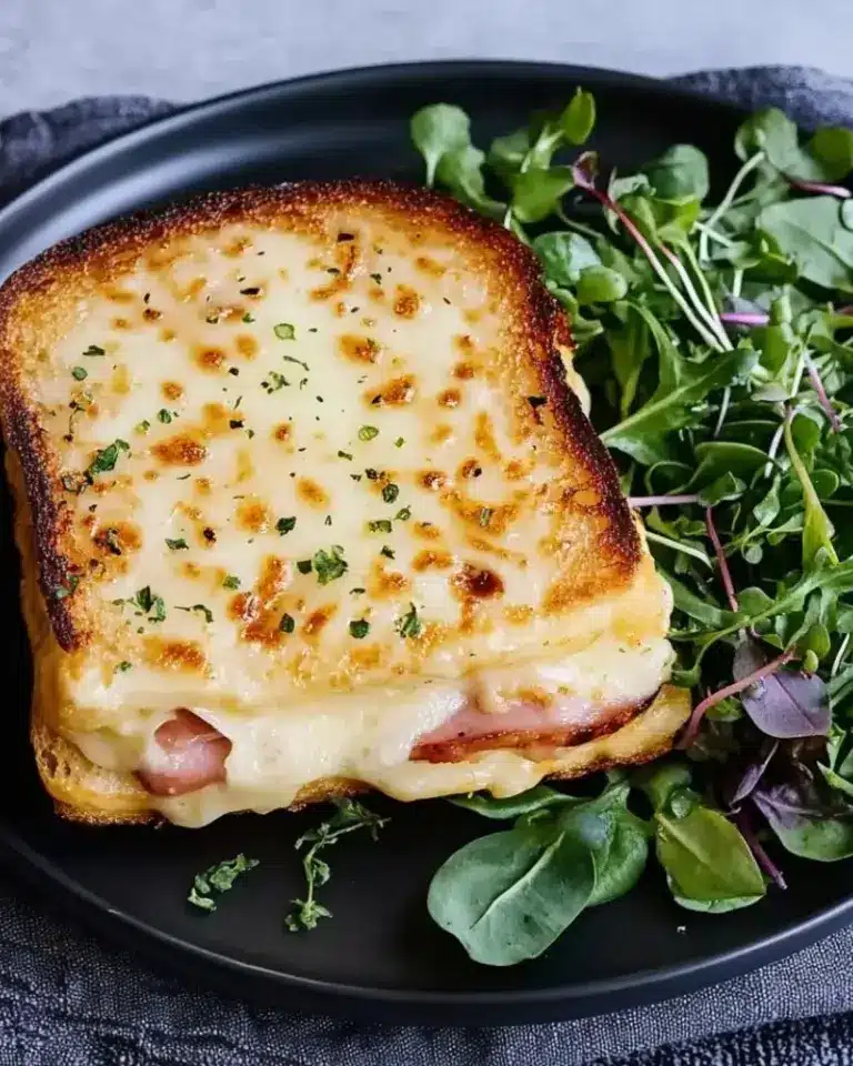 Croque-monsieur au Airfryer – Recette delicieux