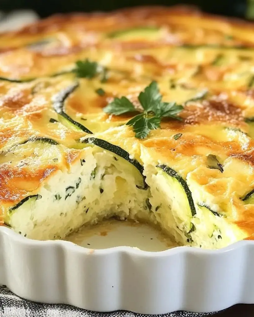 flan de courgettes
