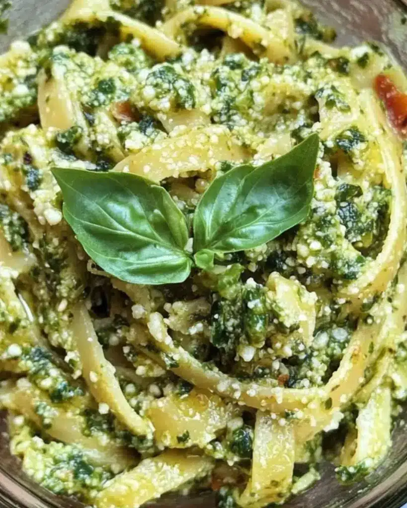 recette pesto au basilic