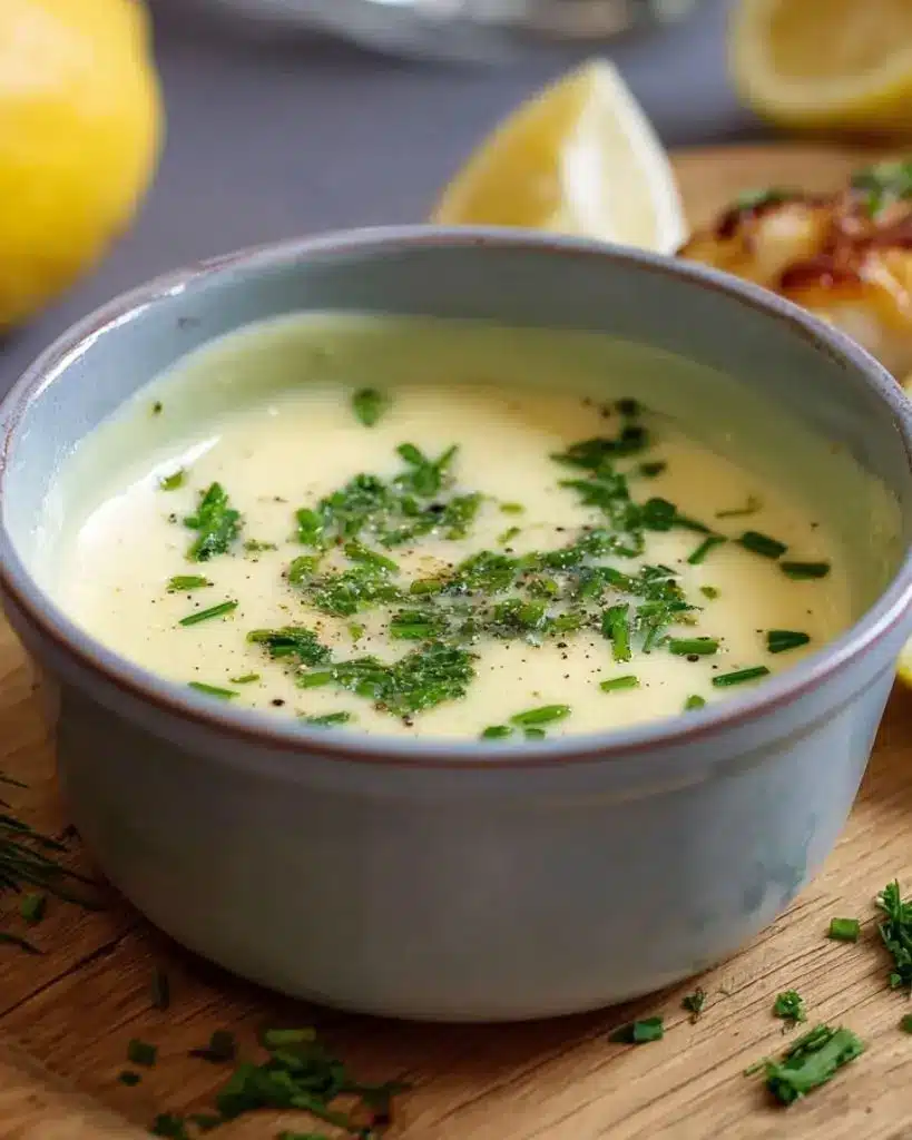 Sauce crémeuse au beurre et au citron – Recette delicieux