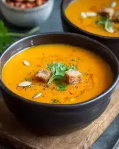 Soupe au potimarron onctueuse
