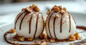 Boule Meringuée Praliné Noisette