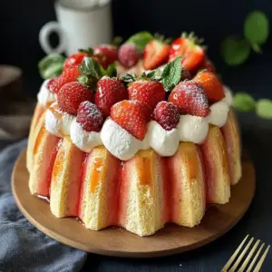 Charlotte aux Fraises Facile et Rapide