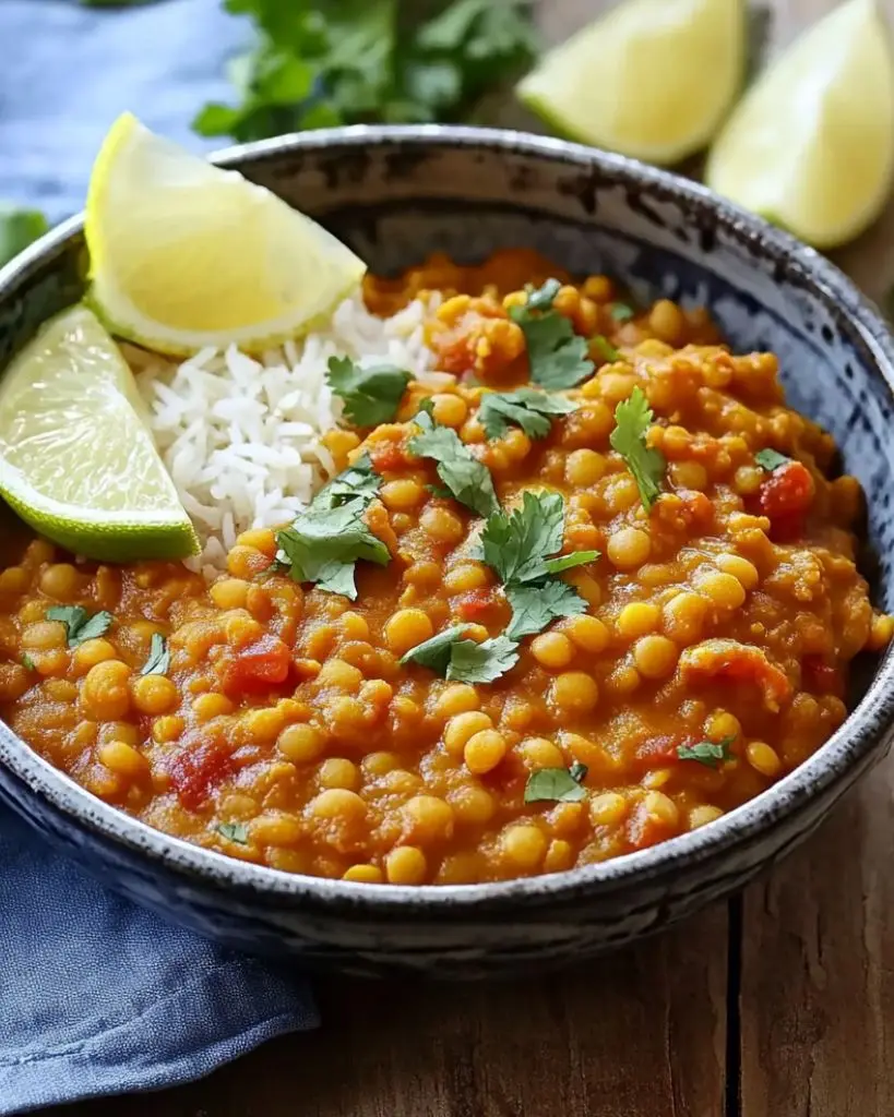 Dahl de Lentilles Corail – Recette delicieux