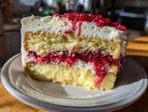 Gâteau Chocolat Blanc Framboise