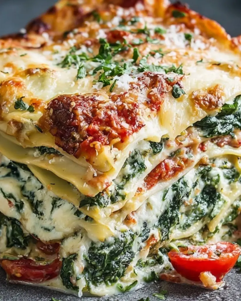 Lasagnes épinard ricotta