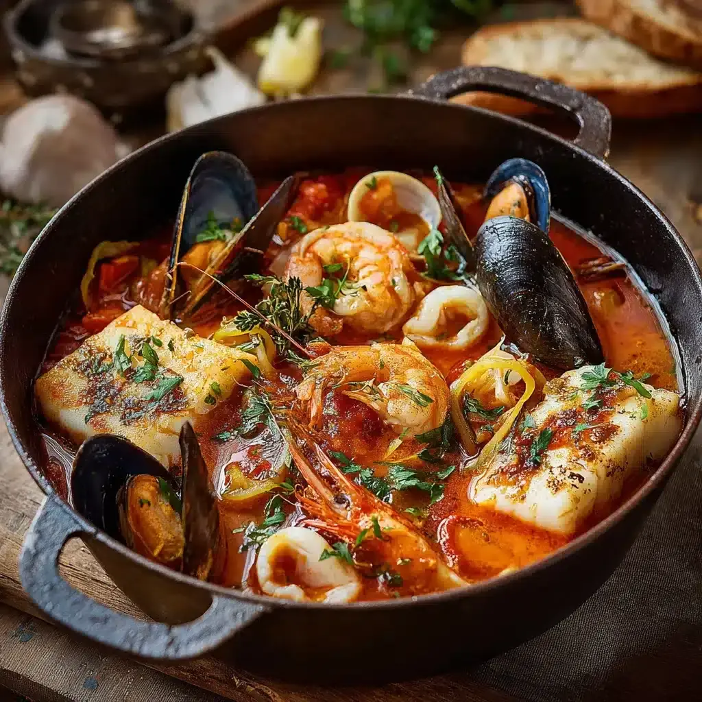 Marmite de la Mer et sa Sauce Rouille