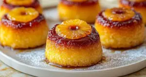 Petits Moelleux Renversés à l’Ananas et Mascarpone