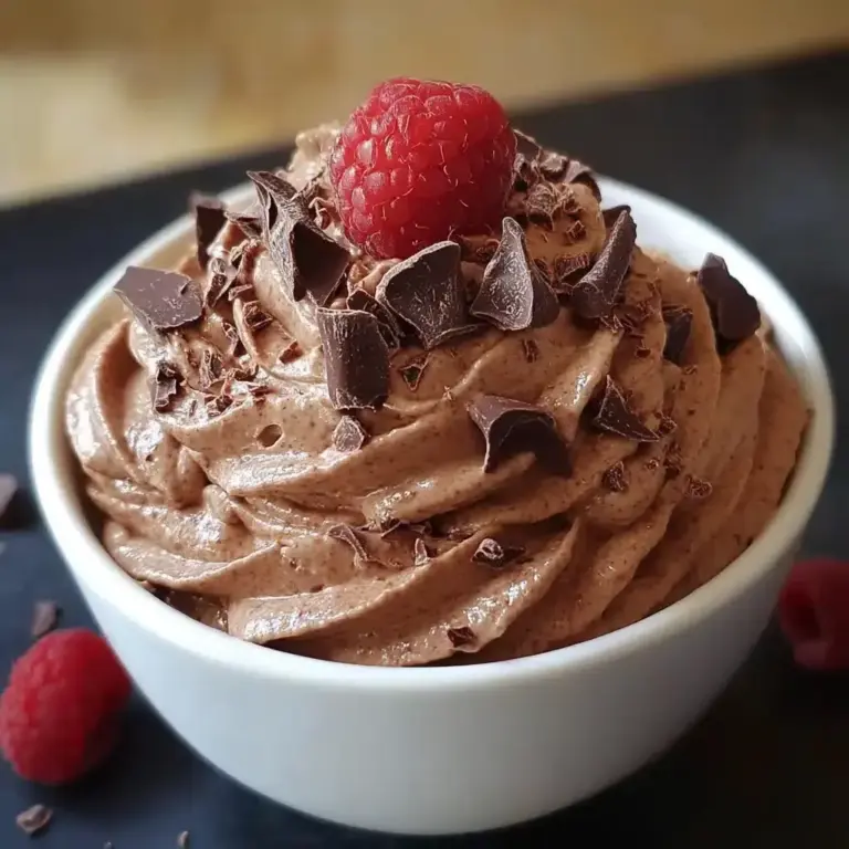 Mousse Mascarpone au Chocolat