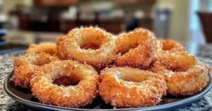 Oignons Croustillants à la Friteuse à Air : Une Version Plus Saine et Délicieuse