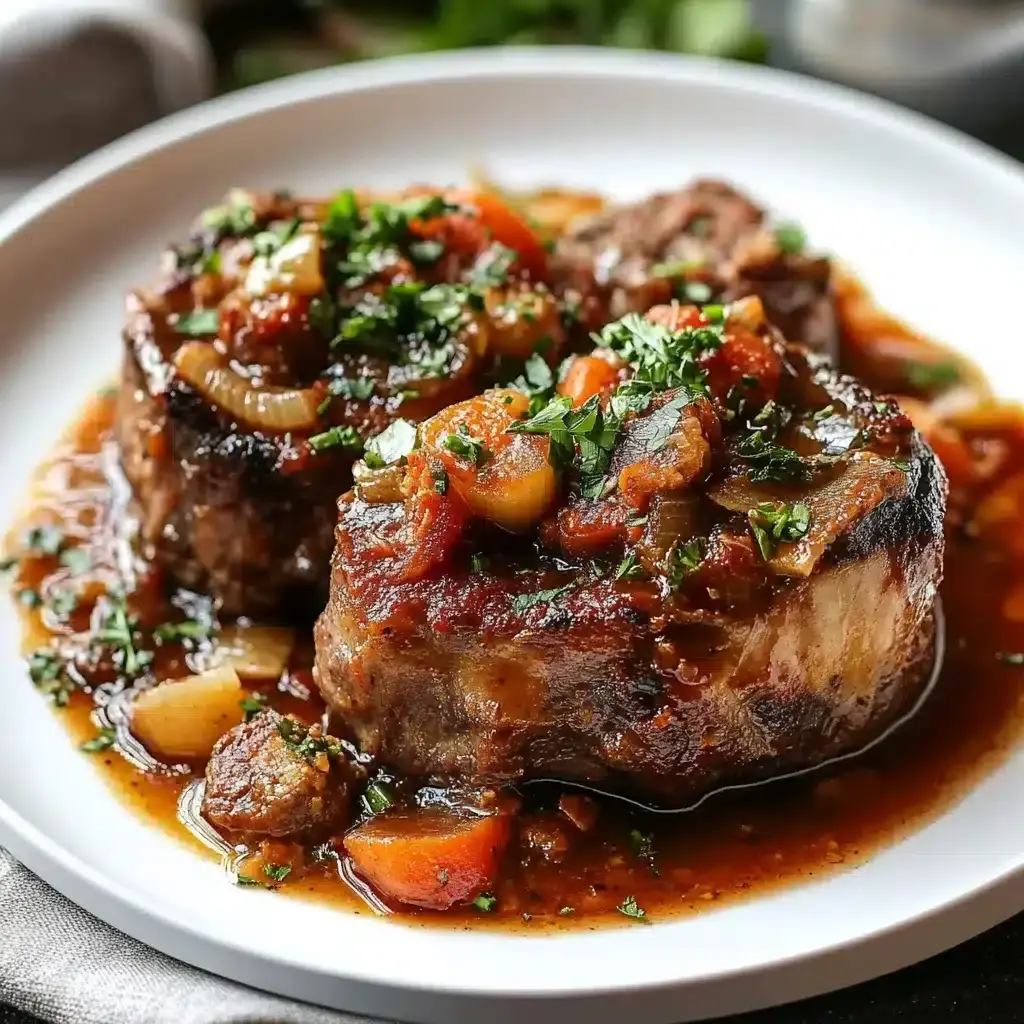 Osso bucco à l'orange