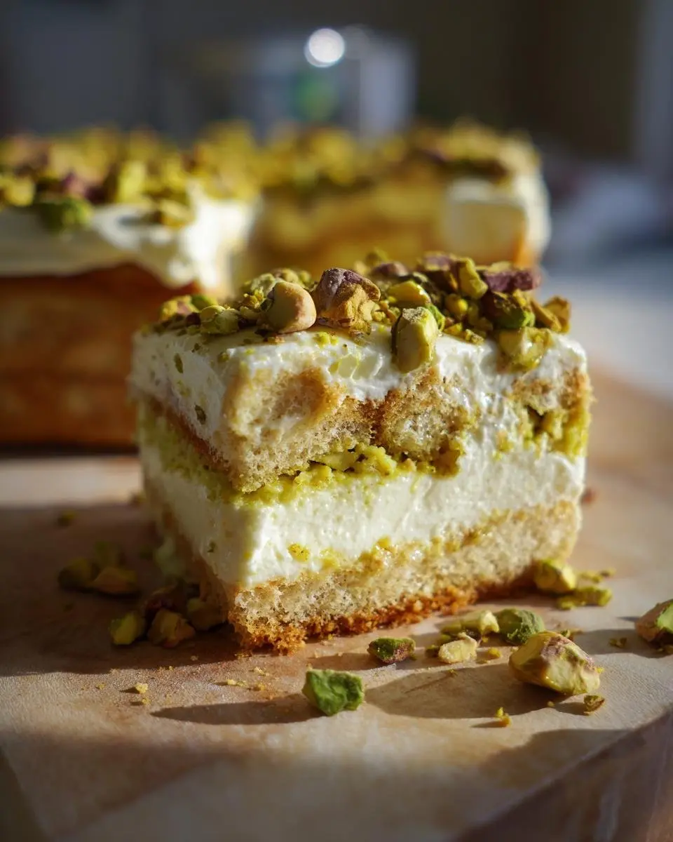 Pistachio Tiramisu Recipe