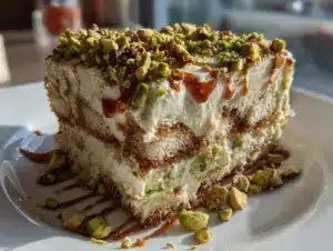 Tiramisu aux Pistaches Céleste