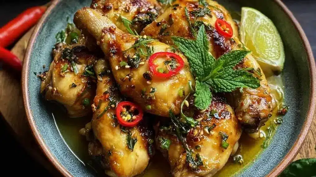 Poulet Citronnelle Vietnamien