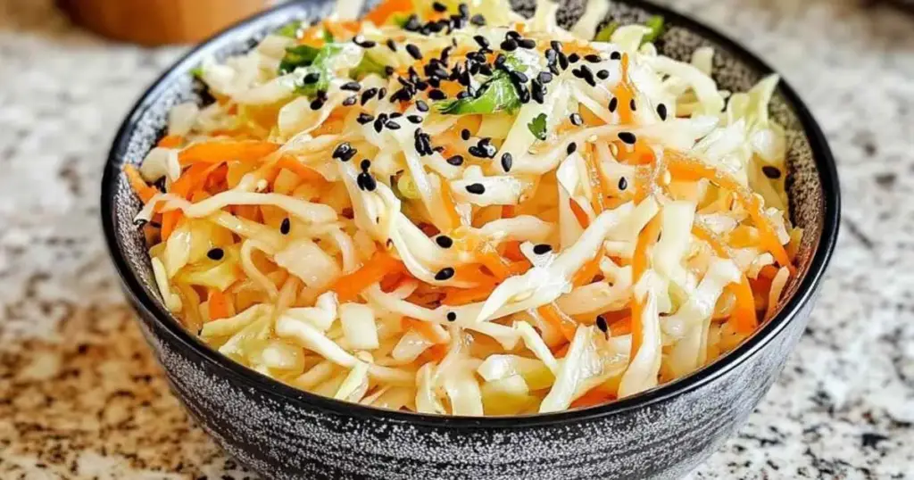 Recette Japonaise: Salade de Chou Blanc | expressrecettes