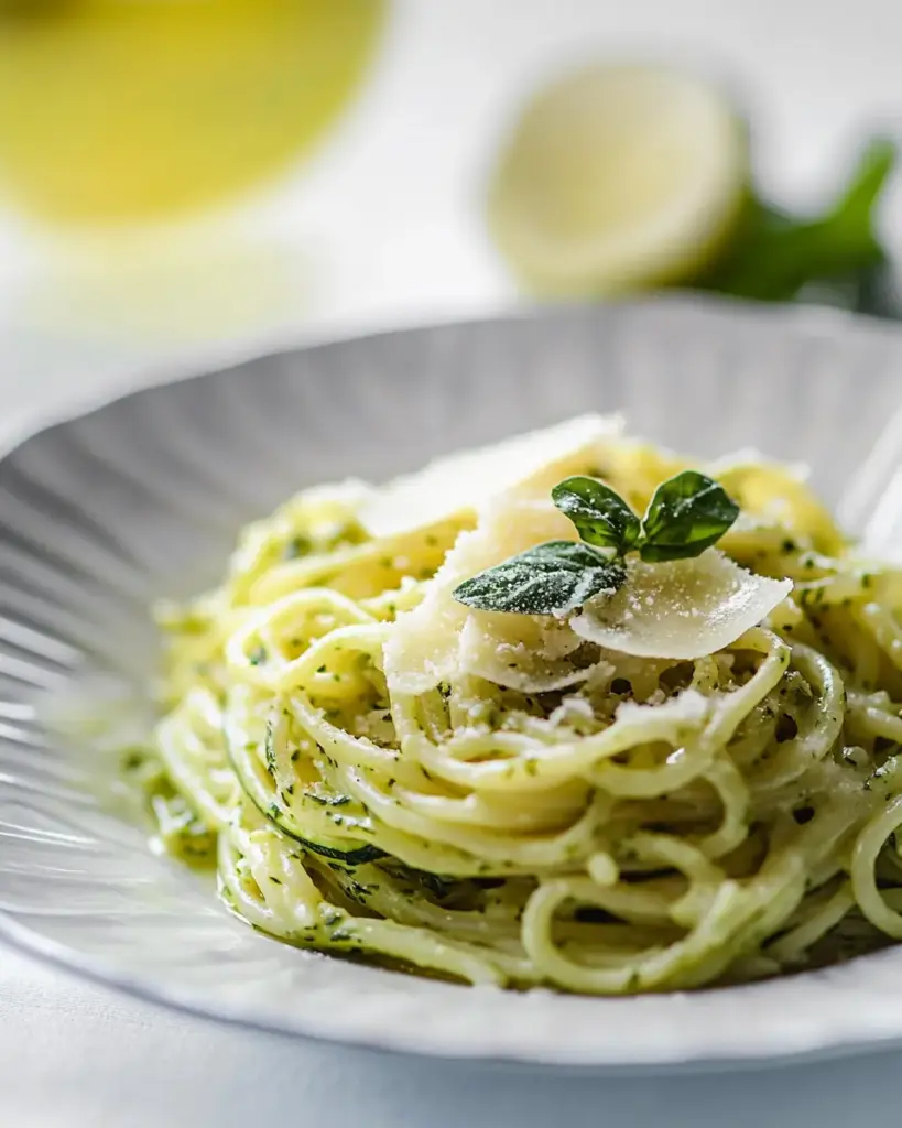 Spaghetti Crémés aux Courgettes | Recette Facile et Gourmande