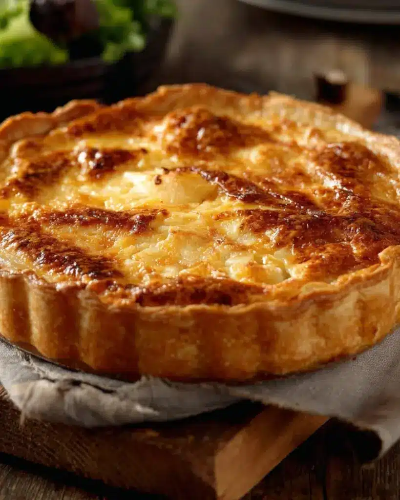 Tarte au Maroilles – Recette delicieux