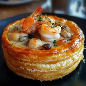 Vol-au-vent aux Fruits de Mer : Un Classique Français Élégant