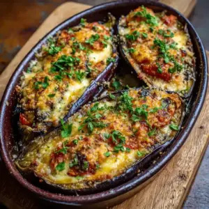 Aubergines Gratinées au Soleil