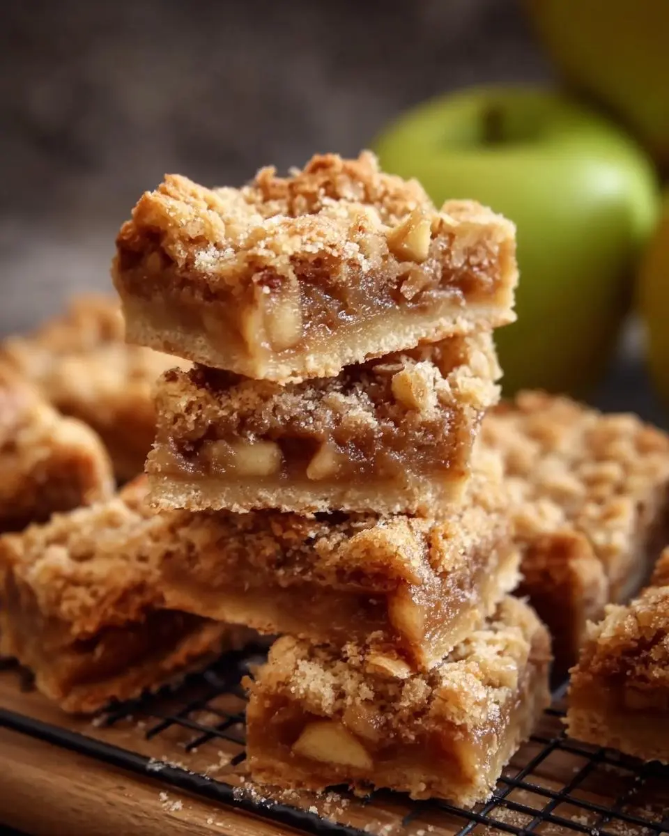 barres croustillantes aux pommes