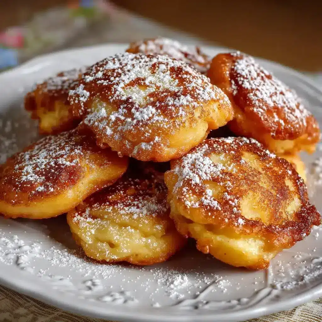 beignets aux pommes moelleux