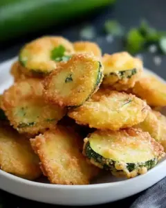 Beignets de courgettes croustillants