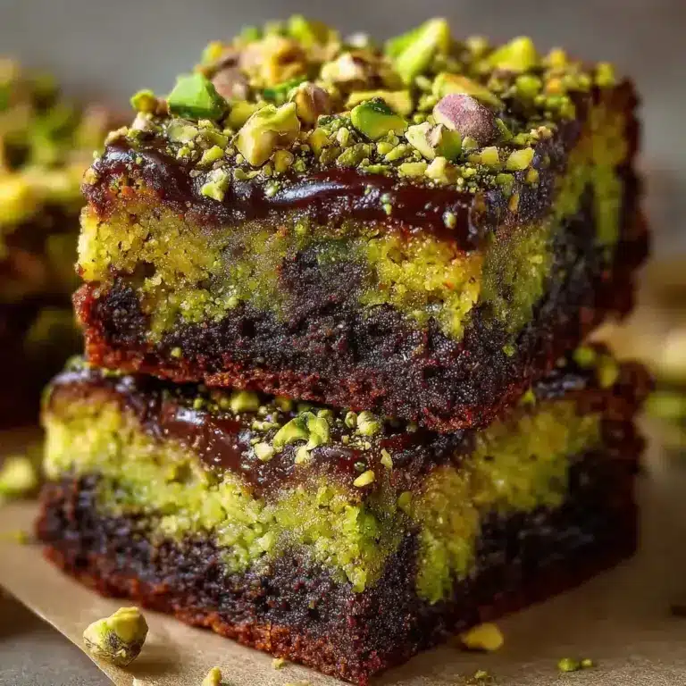 Brownie à la Pistache