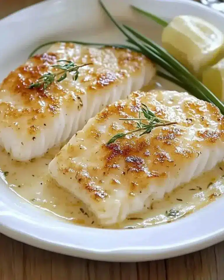 Cabillaud Gratiné au Four – Recette delicieux