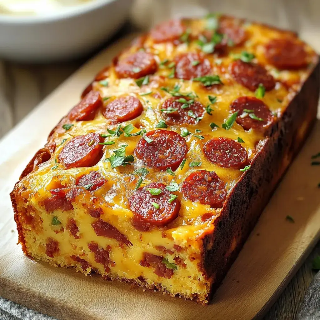 Cake au Chorizo Simple et Rapide – Recette Gourmande et Facile