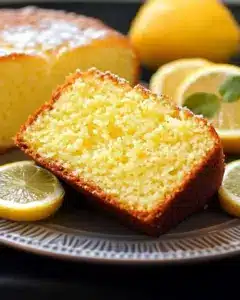 Cake au Citron Maison