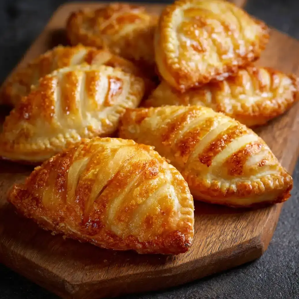 Chaussons aux Pommes Croustillants et Fondants