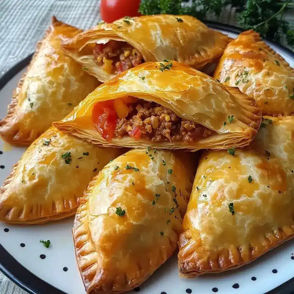 Chaussons Farcis à la Viande Hachée : La Recette Familiale Inratable 2 chaussons farcis à la viande hachée
