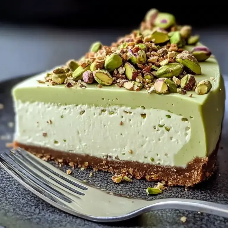Cheesecake Rêveux à la Pistache