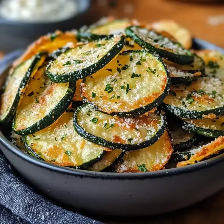 Chips de Courgettes