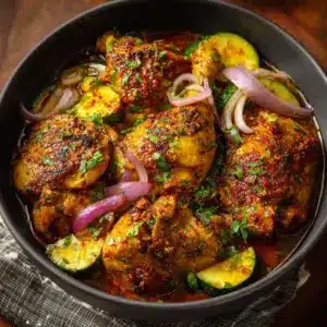 Colombo de Poulet Épicé Maison