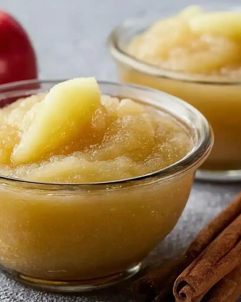 compote de pommes maison