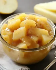 Compote de pommes maison à l’ancienne