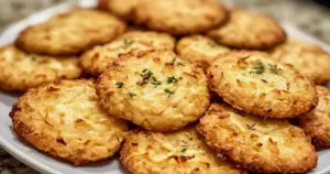 Cookies salés aux oignons caramélisés et Comté