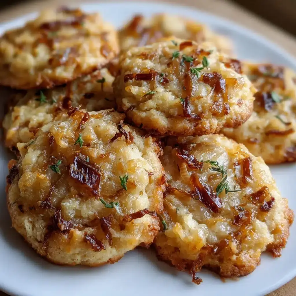 cookies salés oignons comté