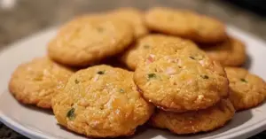 Cookies salés au saumon fumé et aneth