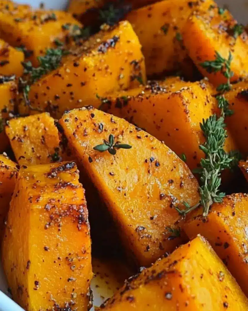 courge butternut rôtie au four