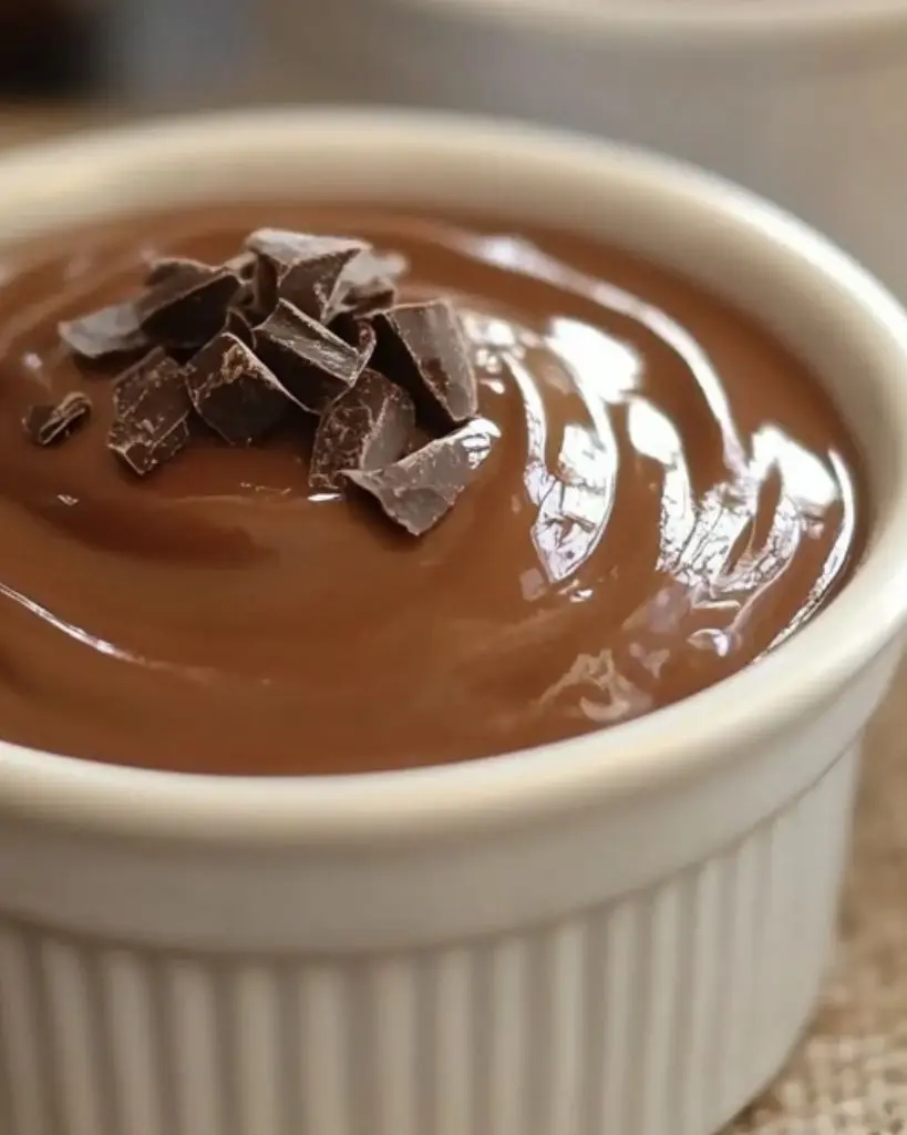 crème au chocolat maison