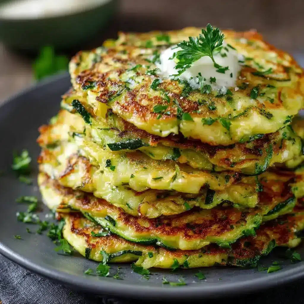 crêpes de courgettes
