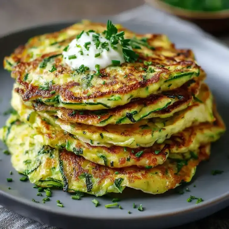 Crêpes de Courgettes Simplissimes