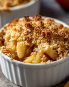 Crumble aux Pommes Maison façon Cyril Lignac