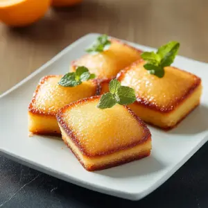 Financiers à l’orange